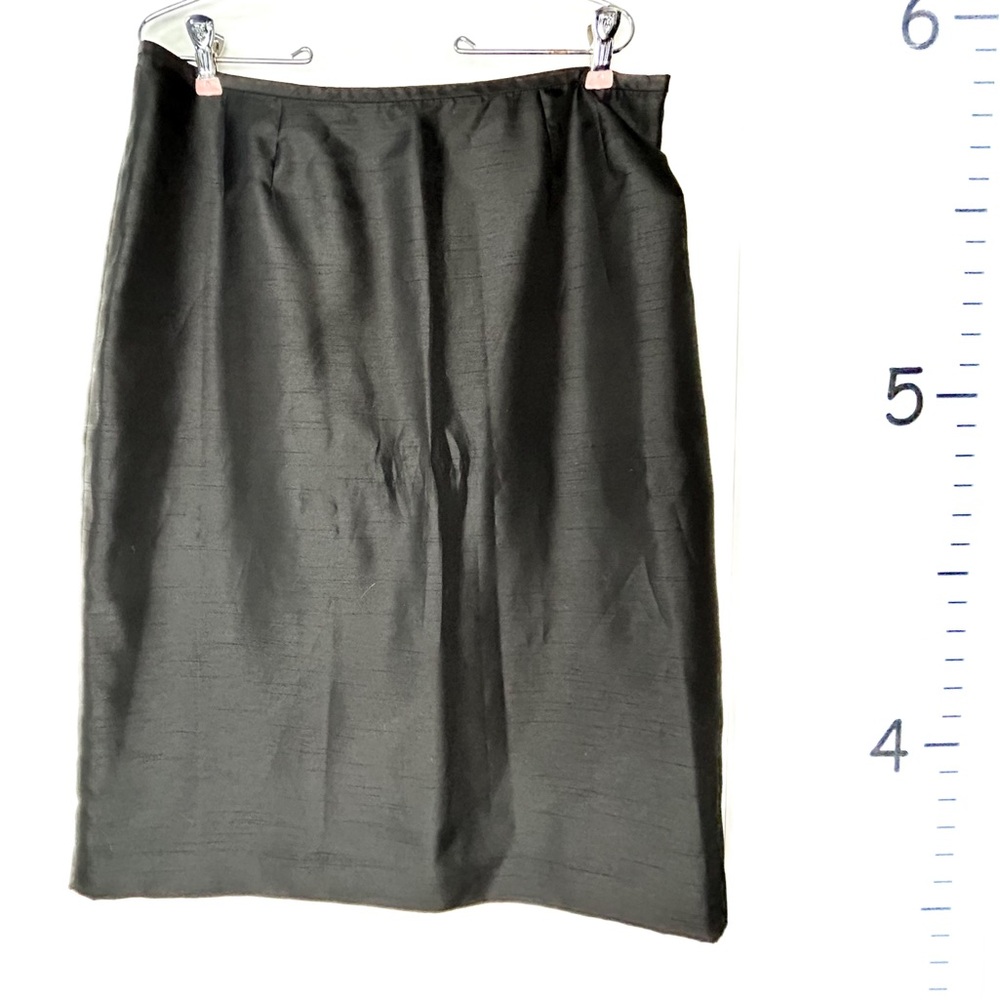 Le Suit Collections Black Pencil Skirt Size 14